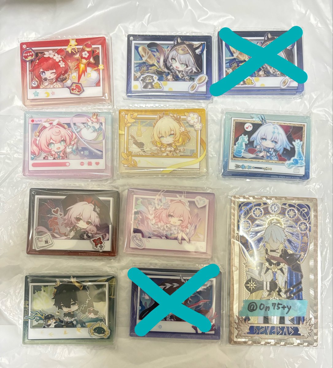 0n75ty's tweet photo. 【交換/譲渡】 崩壊スターレイル スタレ 一番くじ

譲 画像参照

求 E賞 F賞 G賞 H賞 ファイノン ＞ モーディス＞希望額＋送料

横浜、都内手渡し可能です。
郵送でのやり取りも可能でございます。
どうぞよろしくお願い致します。 https://t.co/cA0M0hpbas
