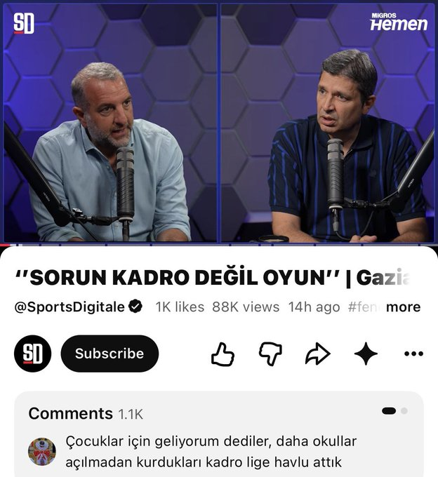 cihankramer's tweet photo. azizciler ve aziz yıldırım böyle düşünüyosa isterseniz 50 yıl kulübün başında kalın bi arpa boyu yol yürüyemez şampiyon olamayız. https://t.co/ssYeZPdDOa