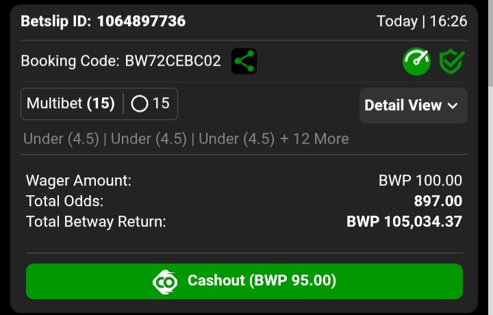JaydenMasterBet's tweet photo. Kick-off:18:45
Booking Code:BW72CEBC02🥺❤️‍🩹💐
Well selected:Under 4.5 bookings 🩷🥳
Don't miss this one fam #105K 🥹🔥🩷
https://t.co/G8biCtCJH7 https://t.co/z4rvEjoIQC