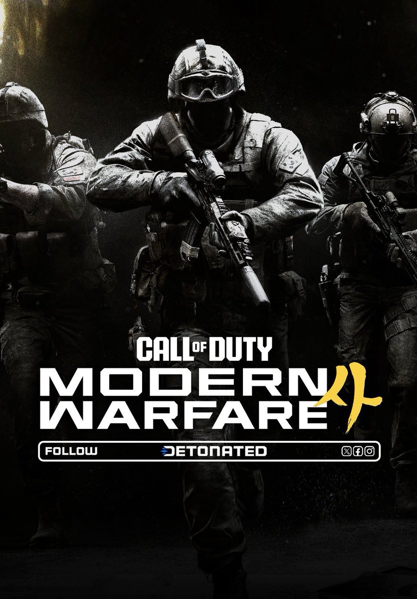 DETONATEDcom's tweet photo. 1 MONTH Until Modern Warfare 4 Campaign Early Access 👀🔥

October 16th. https://t.co/BVfqa2Nh68