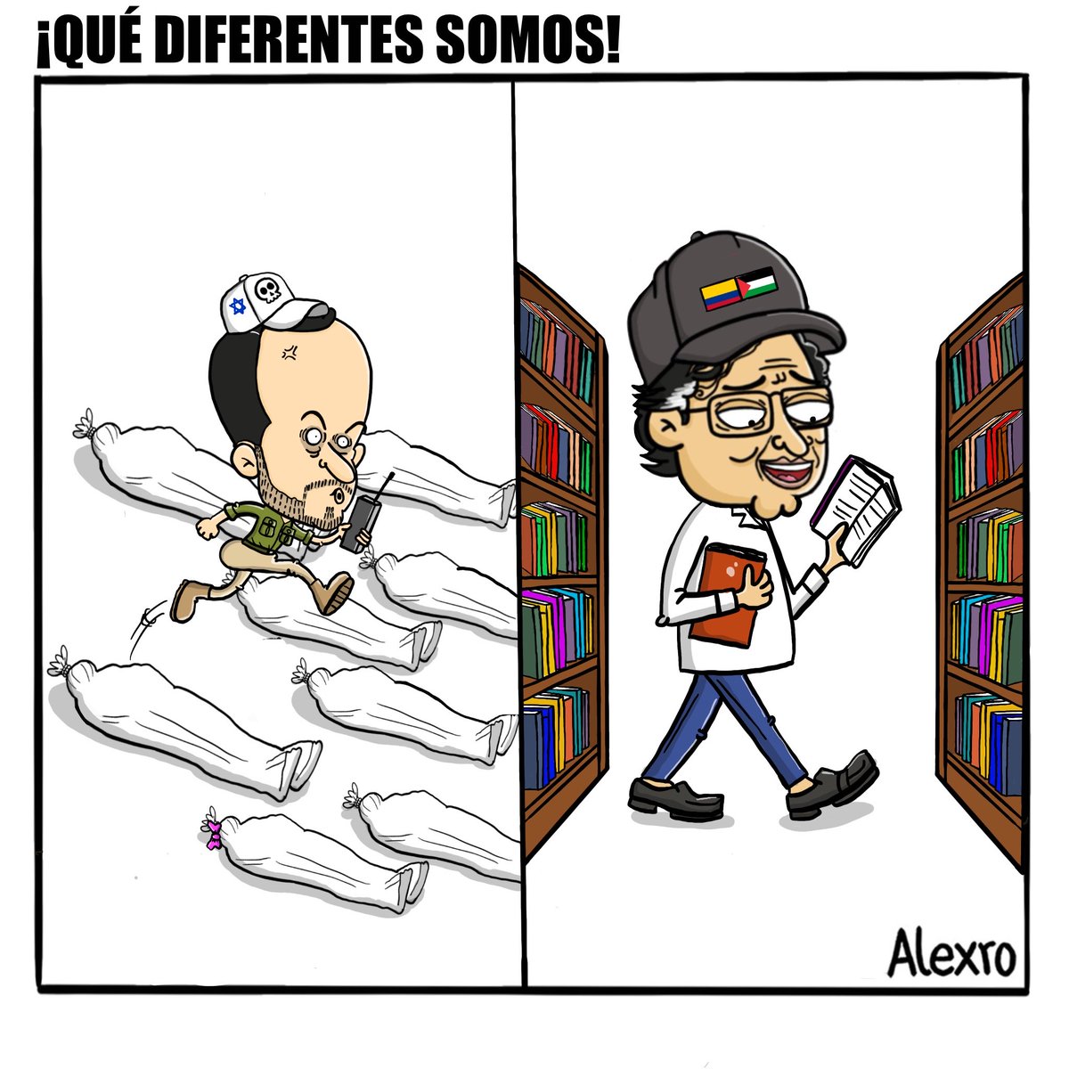 Alexrolapiz1's tweet photo. ¡Qué diferentes somos! https://t.co/Yb8F2hIRZ8