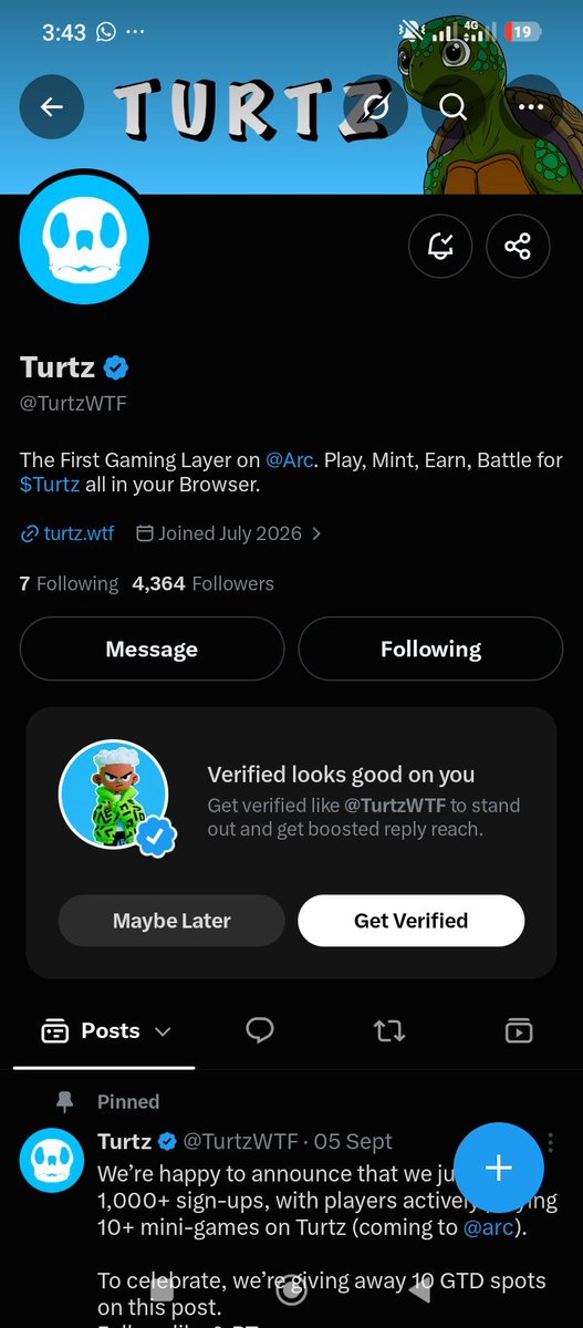 divergentSol's tweet photo. @Trappwurld 0x4871990d43c0Cf15408A22ded2dAc082CAF90Ce0

Love Trappins  🐢 https://t.co/KUWyCU7YZb
