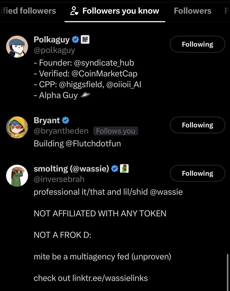 CryptoExpert101's tweet photo. @DarkPoolFi too big to fail, too backed

0x073407b2ba247e88a3183849ec2817512171d7ef

Kieran.eth・@KieranWarwick [🧠 7K]
Followers: 54K ・ 509 smart
Tweets: 6K ・ 1.3 likes/tweet
Mentions: 4.3K ・ 481 smart
Ethos: 1381 ・ neutral 🤔
Joined: 24-11-2020 09:43 UTC
Based in: Australia 🇦🇺

Co-founder @illuviumio | $ILV | Founder @loadoutprotocol
Follow me on FOMO. 
https://t.co/LkuFRbRN41

🧬 blknoiz06⋅Rewkang⋅inversebrah⋅zhusu⋅MustStopMurad