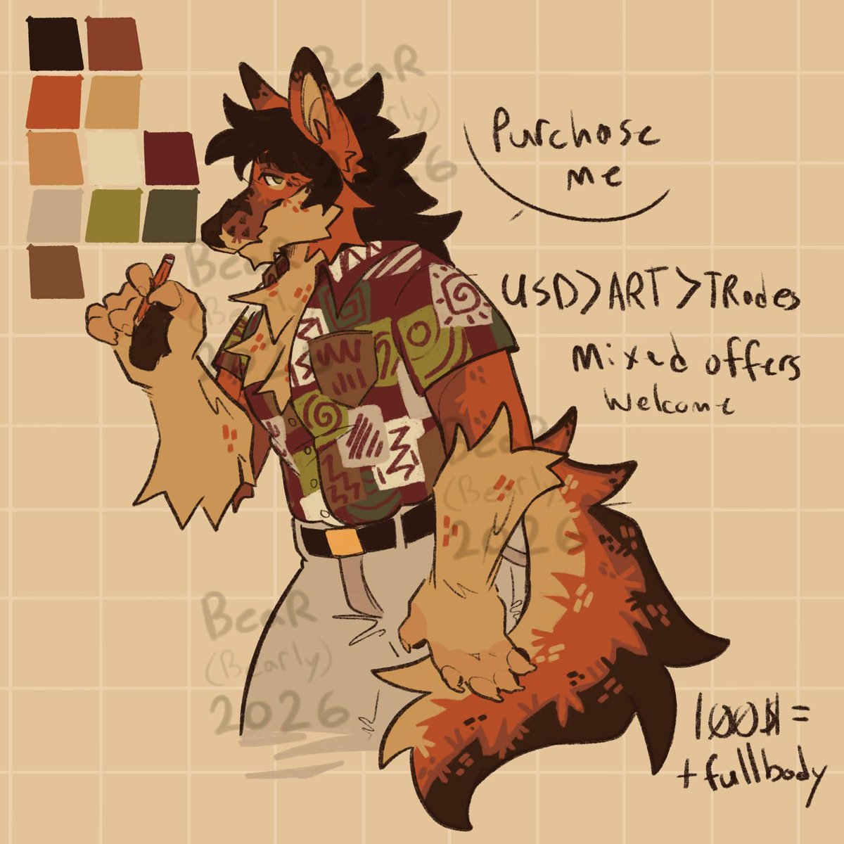 Bearlyabear_'s tweet photo. I know a few people have been asking for me to do customs bc u like my adopts (I am blushing ty) anyone wanna do a design trade perhaps? Here are some things I made https://t.co/6joWTqfFHr