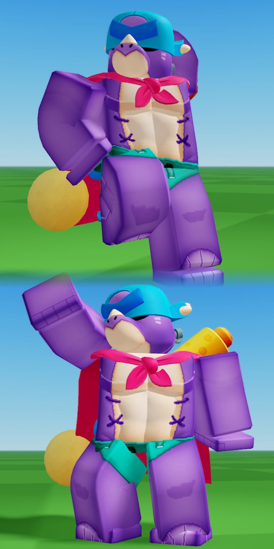 Kone_thorix's tweet photo. #Roblox #RobloxUGC 

I made 2 more variants of that viral blocky buff body. 

Get them here: https://t.co/K1IYTYIU3z
https://t.co/KYv669spsk

For those wanting details on the limbs, I didn't add it because the limbs bend a lot and adding more geometry onto it would be messy https://t.co/teIKX2PmDF