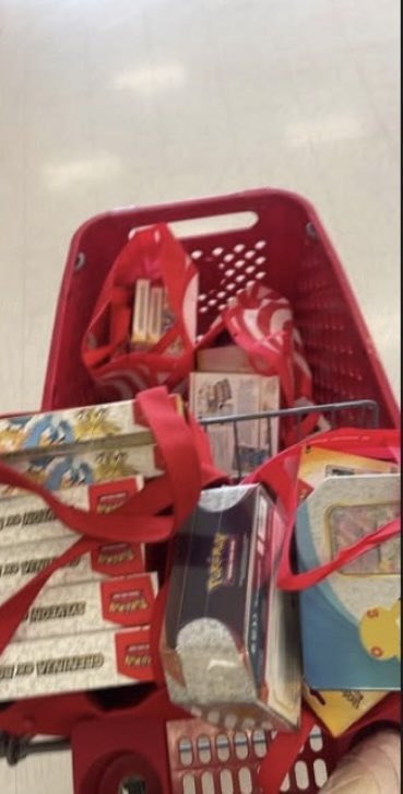 PokeSixxx's tweet photo. 1st Target cleared out what was left of the 30th. Manager just called me from another location they got two pallets in the back for me. 🔥🔥🔥 

Anyone need any 30th Celebration? HIT ME UP! https://t.co/Nz2hzBf2mh