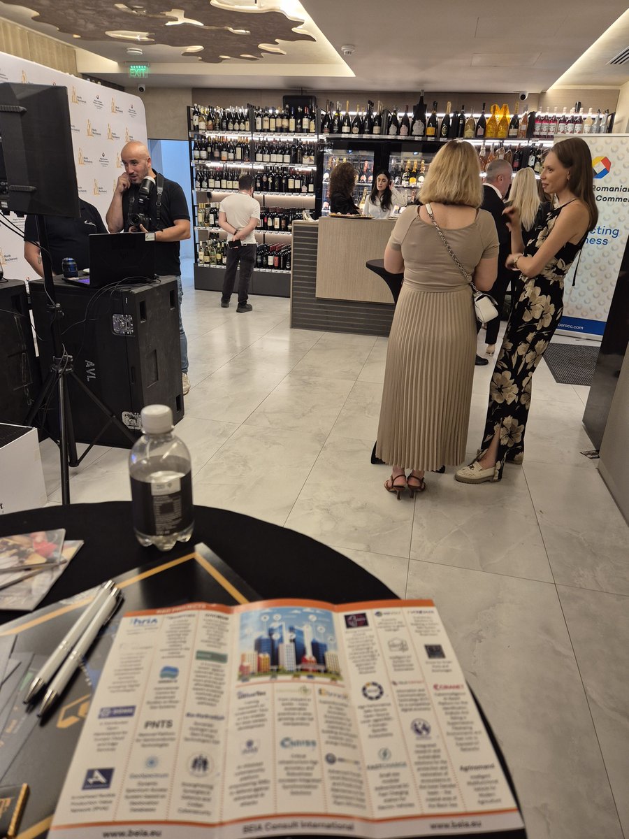 beiaconsult's tweet photo. π₯ BEIA Consult joined BEROCC Business After Hours at Haze Lounge, Bucharest, on 10 Sept.
Great networking with the Belgian-Romanian business community. π§πͺπ·π΄
#BEIAConsult #BEROCC #Networking https://t.co/cnqSYoTmXX