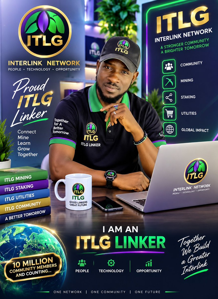 ismail_dantata's tweet photo. Seen is believe, I am a real linker!
What about you?
Interlink network is the best web 3 mining it's features has clearly shows everything in details.
Join the Interlink network for future benefits! #interlink #ITLc #ITLG #ITL https://t.co/5CXFuOKKKF