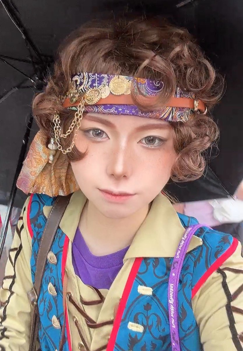 Asuka_0718_0608's tweet photo. 🏴‍☠️💃してきました〜!!
エナジー集めに来たけど、雨で中止でした😭
ずっと降ってて傘差しっぱだったけど、隣のお友達のおかげでめちゃ楽しかった🫶 https://t.co/MJ5dgrLXbO