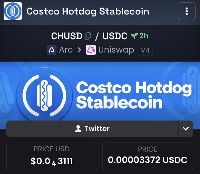 CHUSDonArc's tweet photo. Dex is paid. The only stablecoin you need. $CHUSD https://t.co/aU7Dk2mNOh
