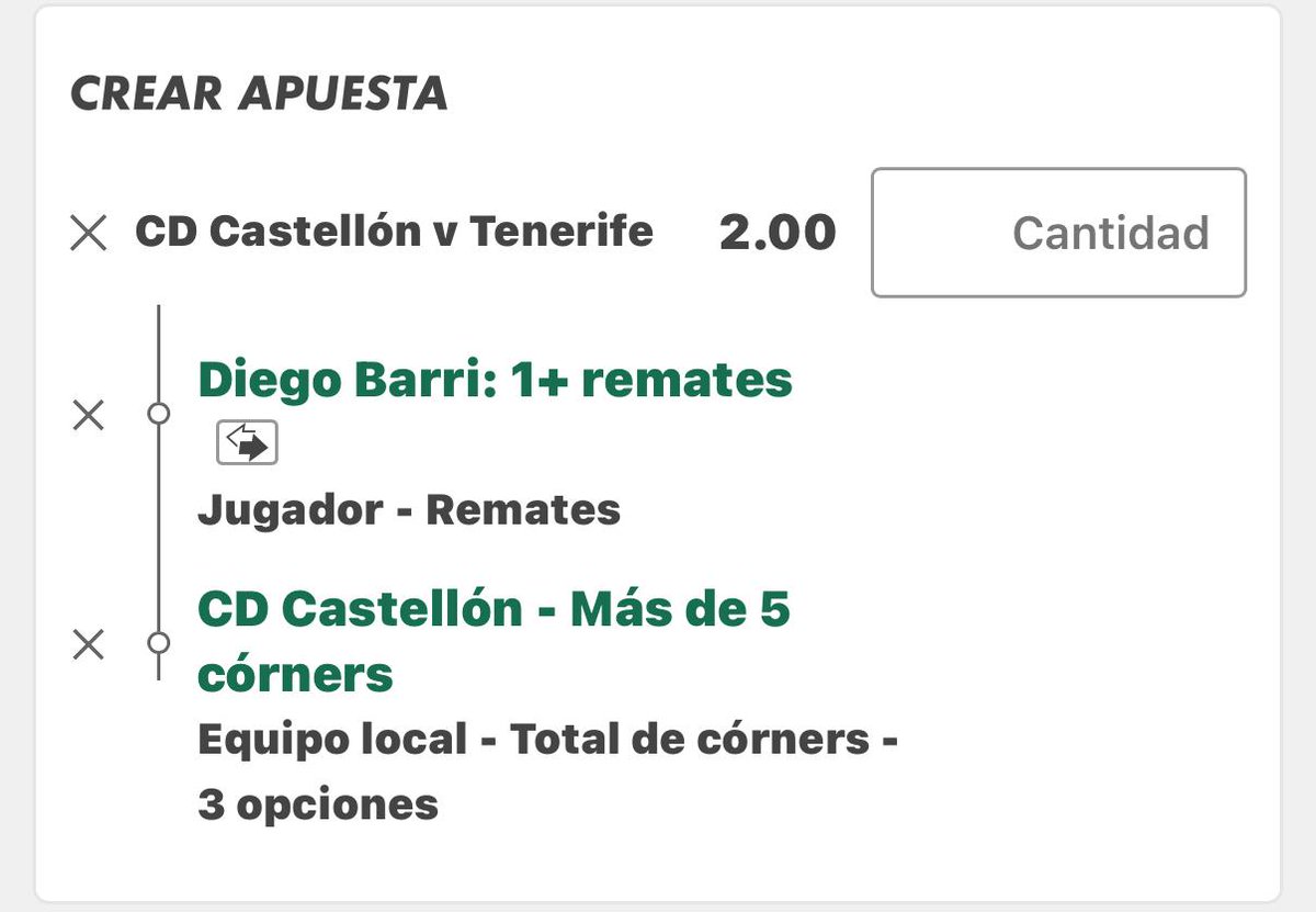 HyperPickss's tweet photo. ⚽️ Castellon - Tenerife

📊 Barri está rematando desde la temporada pasada en cada partido, eso sumado al asedio que esperamos del Castellón que debería cumplir con la linea de córners fácil.

Stake 0.5 💰