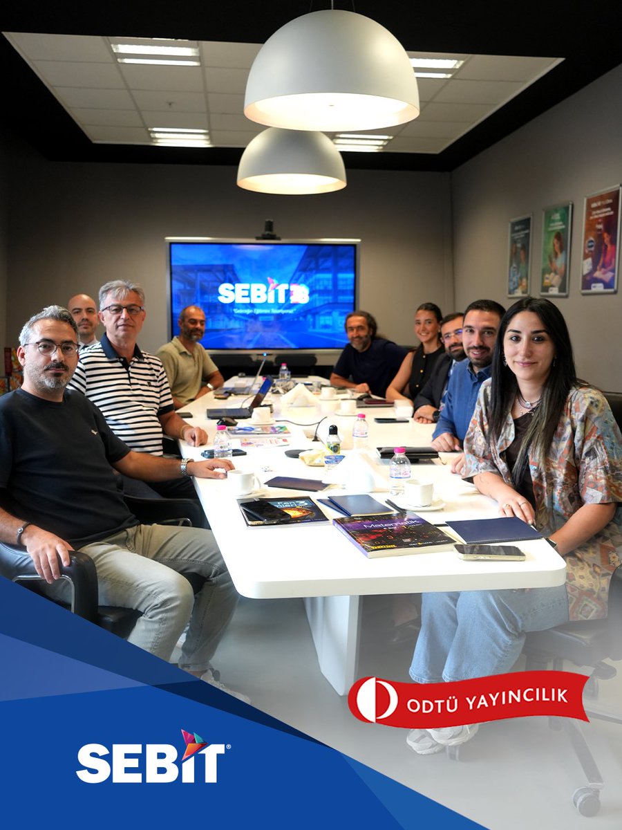 Sebitegitim's tweet photo. ODTÜ Geliştirme Vakfı Yayıncılık ve İletişim AŞ Genel Müdürü Hüseyin Demirtaş, Satış Pazarlama Müdürü Can Çiftçi ve Editör-Çevirmen Yeşim Gültekin’i şirketimizde ağırlamaktan büyük mutluluk duyduk.
 
#GeleceğinEğitiminiTasarlıyoruz https://t.co/WwNXKEzqwz