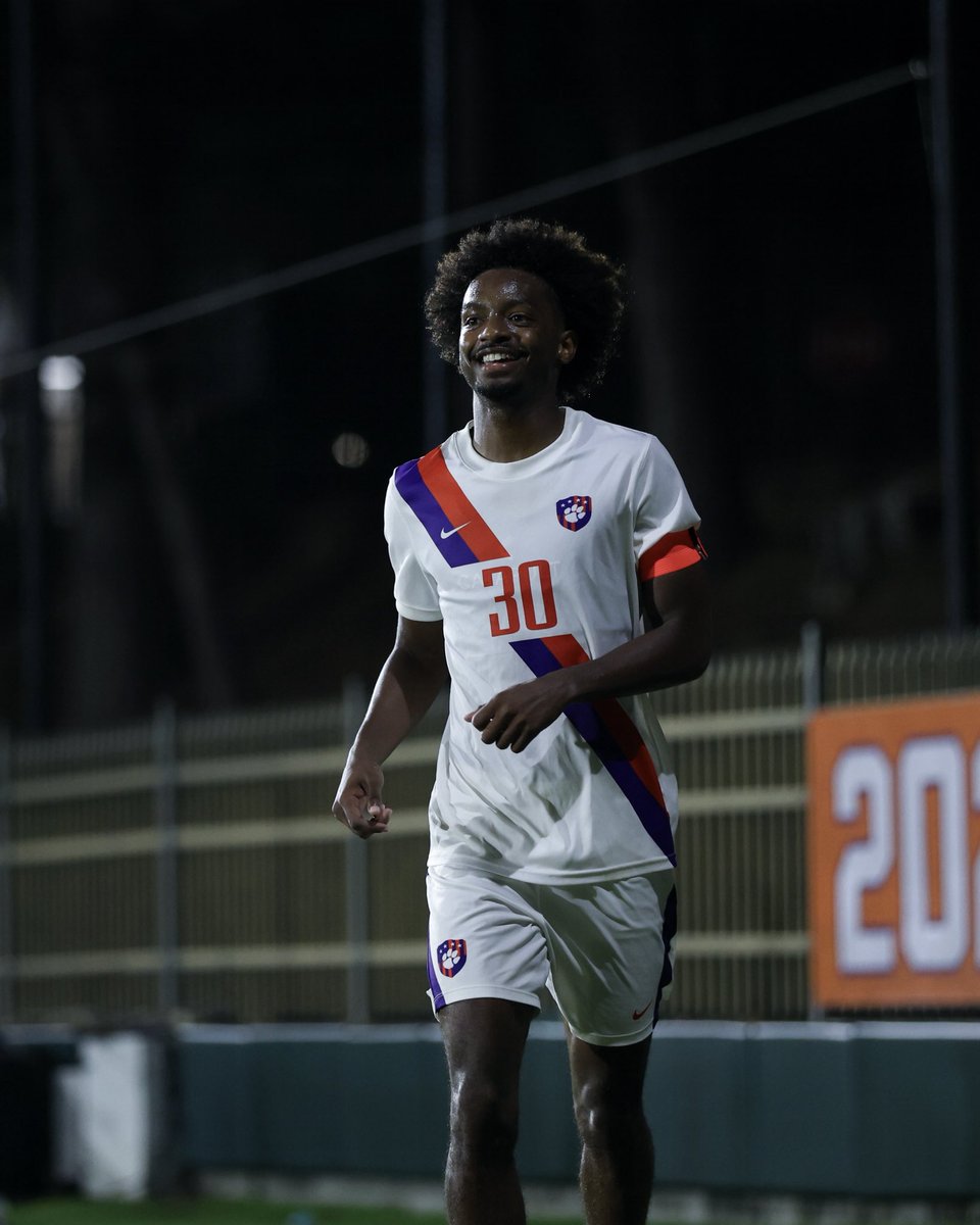 ClemsonMSoccer's tweet photo. A night of firsts🥇

>Martin scored his FIRST goal as a Tiger
>Philip netted his FIRST career goal
>Remi scored his FIRST goal of the season
#ClemsonUnited https://t.co/u6hlILE62M