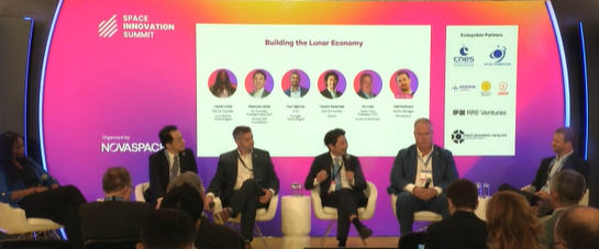 Novaspace_'s tweet photo. "We are starting to build the landers in an assembly line fashion..."

Insights from today's SPIN discussion on "Building the Lunar Economy"

#SpaceIndustry #LunarEconomy #MoonMission #SpaceExploration #FutureOfSpace #SPIN2026 https://t.co/xhCCmsjAci