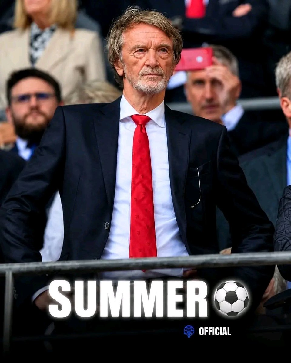 GBUnitedx's tweet photo. 🚨🔴Sir Jim Ratcliffe on the next summer transfer window:

“We will be very busy coming transfer window, we want to set these fanbase on fire” https://t.co/zPbGzirQYZ