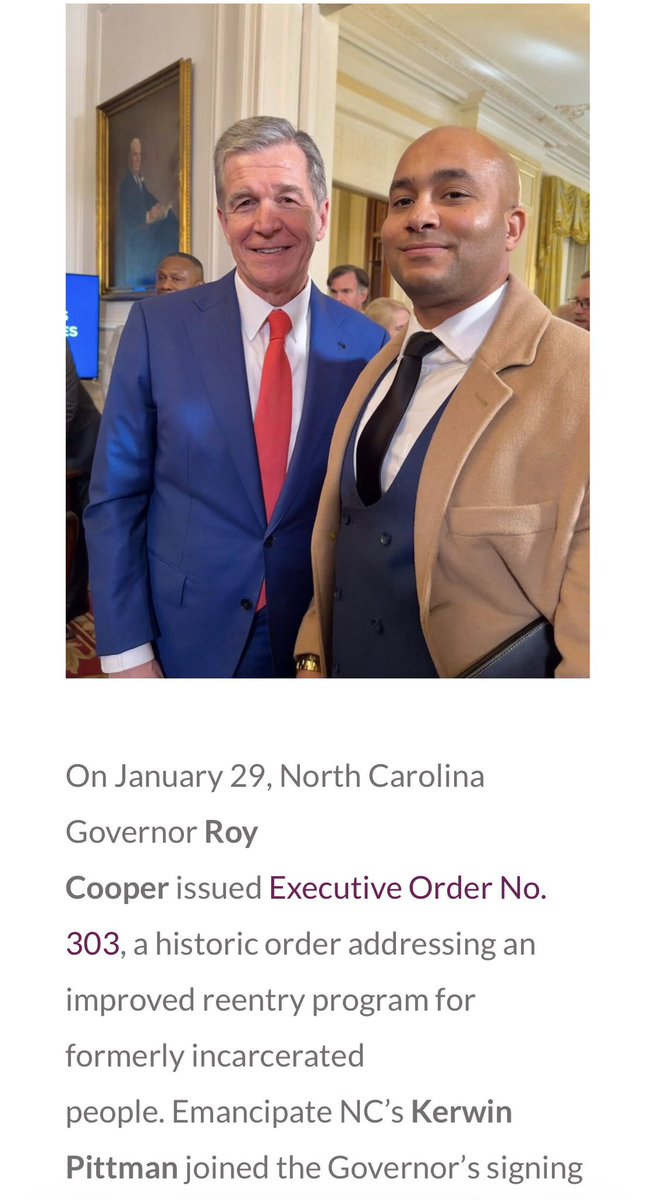 MargoinWNC's tweet photo. Roy Cooper has plenty of sex offender and gangbanger friends-with photos and causes in each. 

Kerwin Pittman-involvement with the Bloods gang and served over 11 years in prison. 

Chad Turner- registered sex offender in North Carolina following a 2000 conviction in South Carolina for committing a lewd act with a 15-year-old minor

Cecil Brockman-standing trial for Statutory Sex Offenses:
Indicted on multiple felony counts of statutory sex offense with a child under the age of 15.

Indecent Liberties: Multiple counts of taking indecent liberties with a child.

Sexual Exploitation: Two counts of first-degree sexual exploitation of a minor.