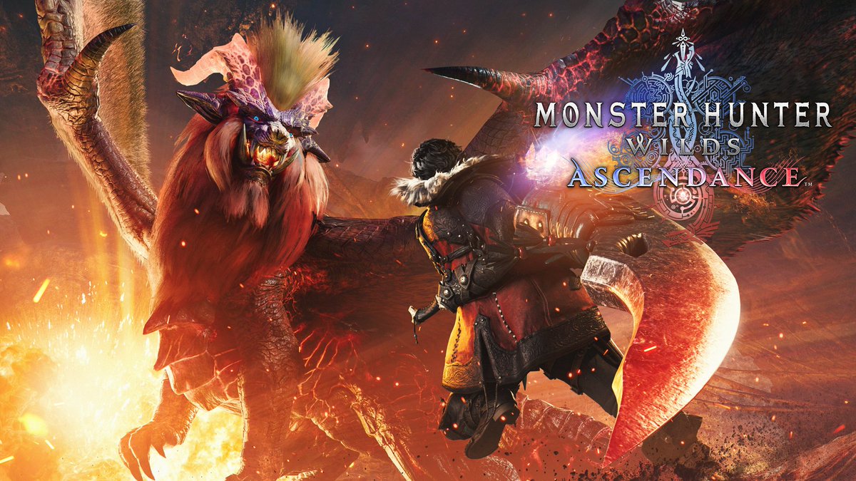 MHKogath's tweet photo. Official artwork for Teostra from Monster Hunter Wilds: Ascendance https://t.co/3GkQR0oawu