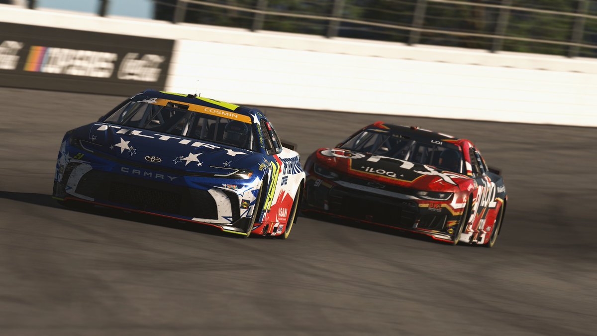 Cosmin_Ioanesiu's tweet photo. Gateway treated us right this week in league racing.

Another P1 in the https://t.co/G73AqaNWTo Cup series for the @aftermarkcoffee / @tiltify Camry. https://t.co/U4TyRU9TBx