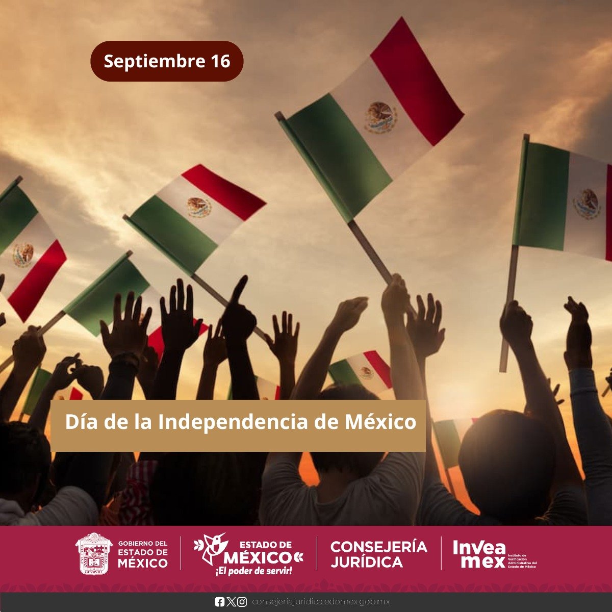 INVEA_mex's tweet photo. Celebrada para recordar el inicio de la lucha de independencia de España en 1810. Aunque la independencia se consumó años después, este día marca el llamado a la lucha liderado por Miguel Hidalgo y Costilla conocido como “El Grito de Dolores”.
#Inveamex
#ElPoderDeServir https://t.co/FCGI4XReuM