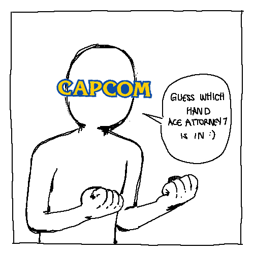 lemonceeo's tweet photo. Ace Attorney 7 https://t.co/HbuXNQf6PM