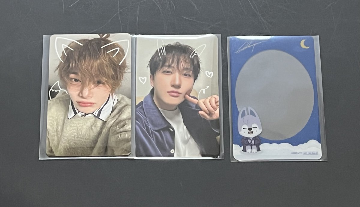 aigo_ya_aigo's tweet photo. Stray Kids スキズ　POPUP ポップアップ　購入特典　トレカ　たい焼き　クリアカード

譲→トレカ　チャンビン、アイエン
クリカ　ウルフチャン
求→トレカ　スンミン＋リ��orヒョンジンorフィリックス
クリカ　リービット

アイエンはチャンビンとまとめてのお取引きのみとさせていただきます🙇‍♀️ https://t.co/kfyIEmW2cd