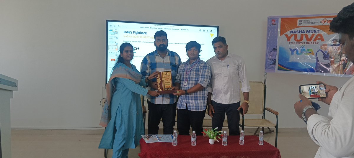 NThoothukudi's tweet photo. Nasha Mukt Yuva for Viksit Bharat Yuva Connect at V. O. Chidambaram College on 16.09.2026 https://t.co/j0WyC5dV4w