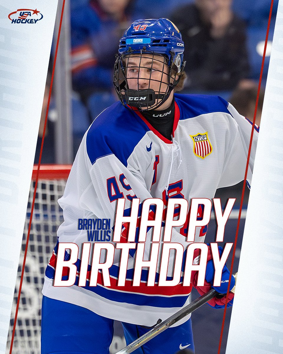 USAHockeyNTDP's tweet photo. 3 points over the weekend? Sounds like an early birthday present 🥳🥳🥳 https://t.co/vLzie7sHid