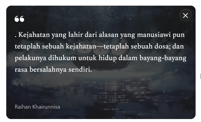 Runnilune's tweet photo. Akhirnya tulisan saya soal Chiikawa the Movie: The Secret of the Mermaid Island kelar. :>

Iya, saya setuju banyak paralel yg bisa dikaitkan dgn Crime and Punishment nya Dostoevsky dlm film ini (tentu analisanya sy disitu)

Met membaca gaiz (jika berminat)
https://t.co/AAnfVxbUYQ https://t.co/HVBLEkPE2f