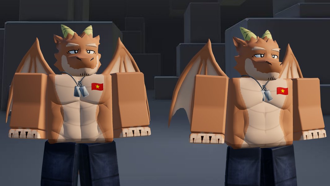 Kone_thorix's tweet photo. #Roblox #RobloxUGC  
I made 2 more variants of that viral blocky buff body.   

Get them here: 
https://t.co/K1IYTYIU3z https://t.co/KYv669spsk

(Reposting so PC users could see better) https://t.co/POZ0NeTzKI