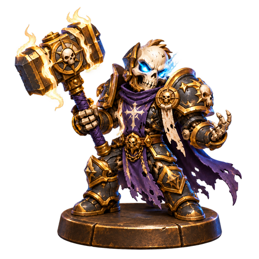 Trashmobtalk's tweet photo. 🎲 Für meinen WoW-Stream entsteht gerade ein eigenes Sammelalbum mit Chibi-Miniaturen!

Mein Highlight: der Untoten-Paladin als legendäre Figur. 💀🔨
#WoW #wowforever #paladin #horde https://t.co/NBoGB83B72