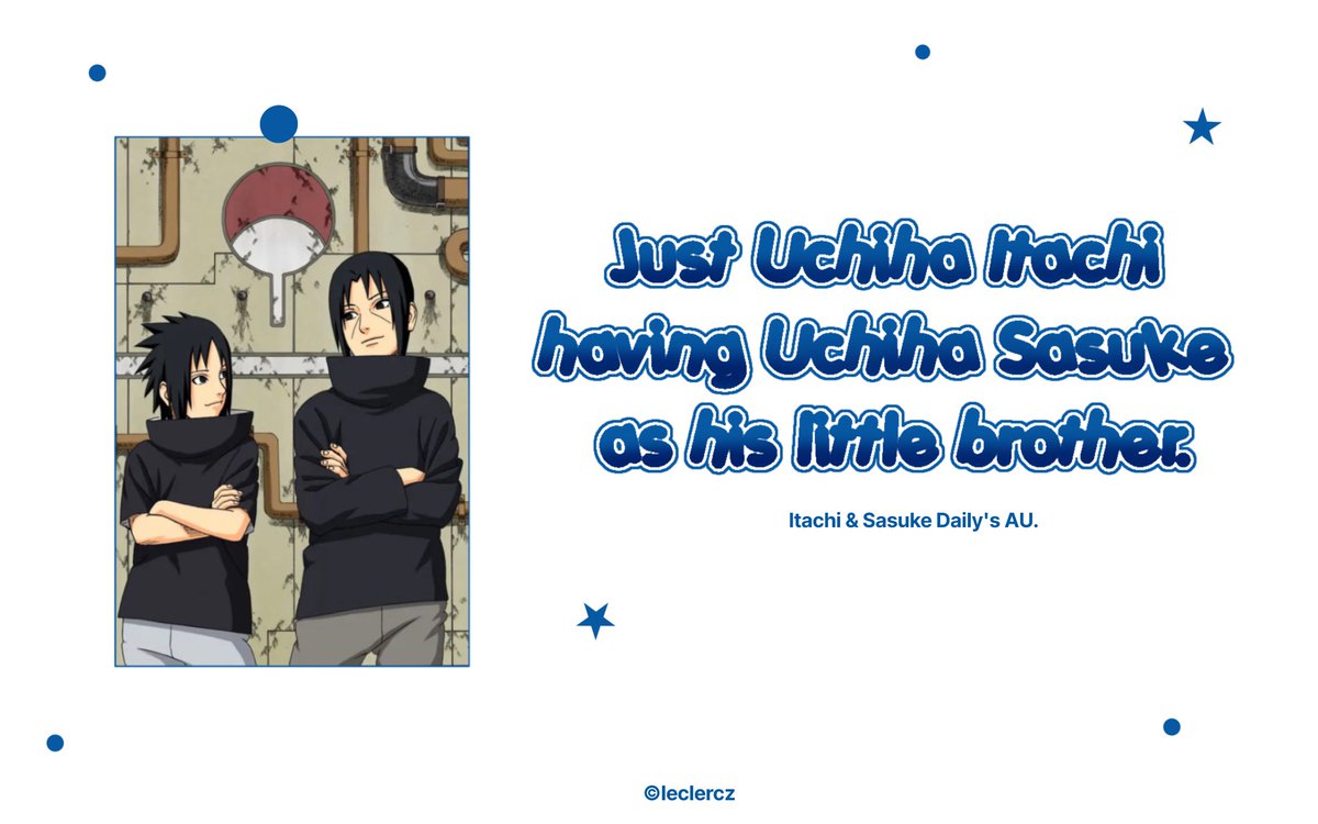 IecIercz's tweet photo. ★ How siblings having a chit-chat but make it Uchiha Bros, An Alternative universe. https://t.co/VxZzOqWoEG
