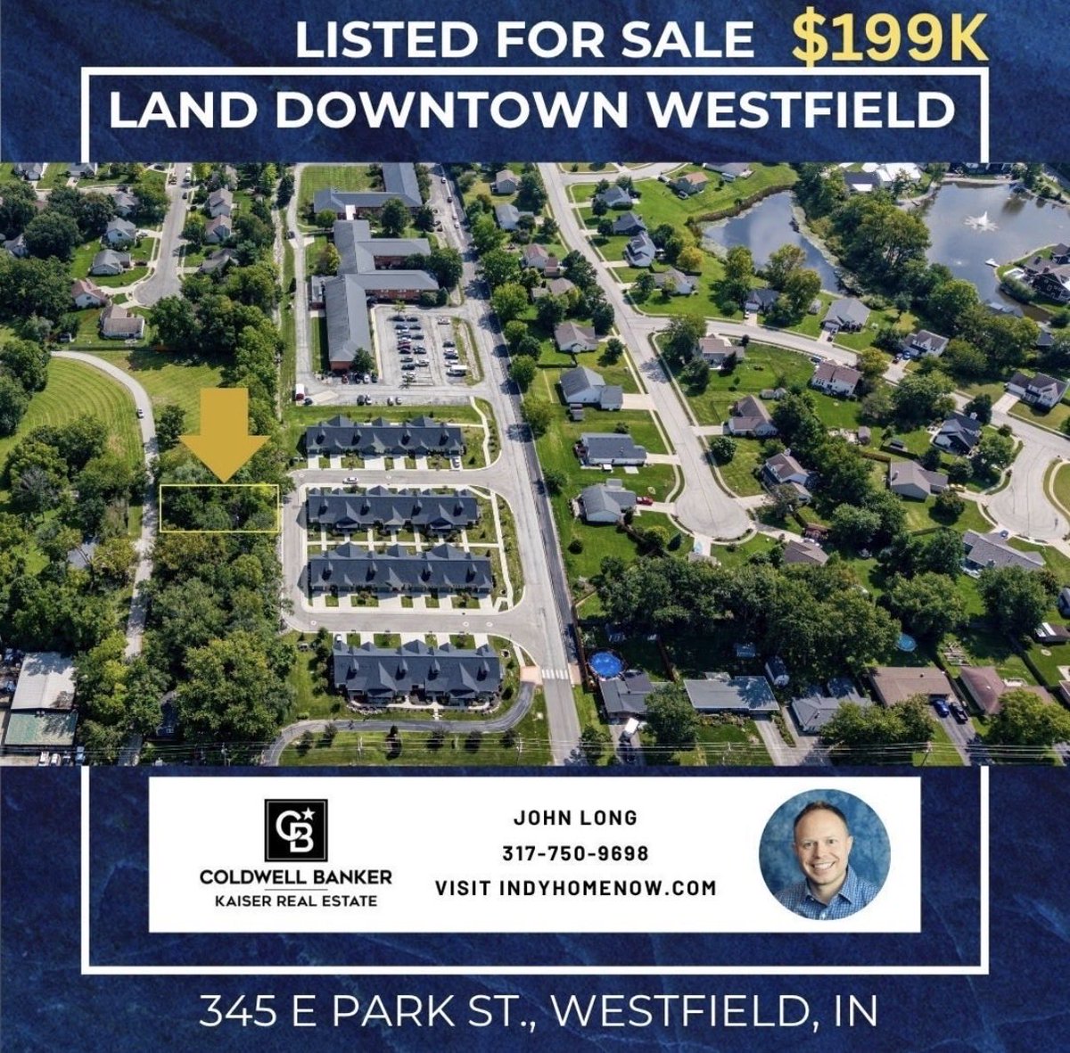 IndyHomeNow's tweet photo. Land for sale in downtown Westfield indiana for just $199k. 😳😳😳 https://t.co/B3hnu2lTgR