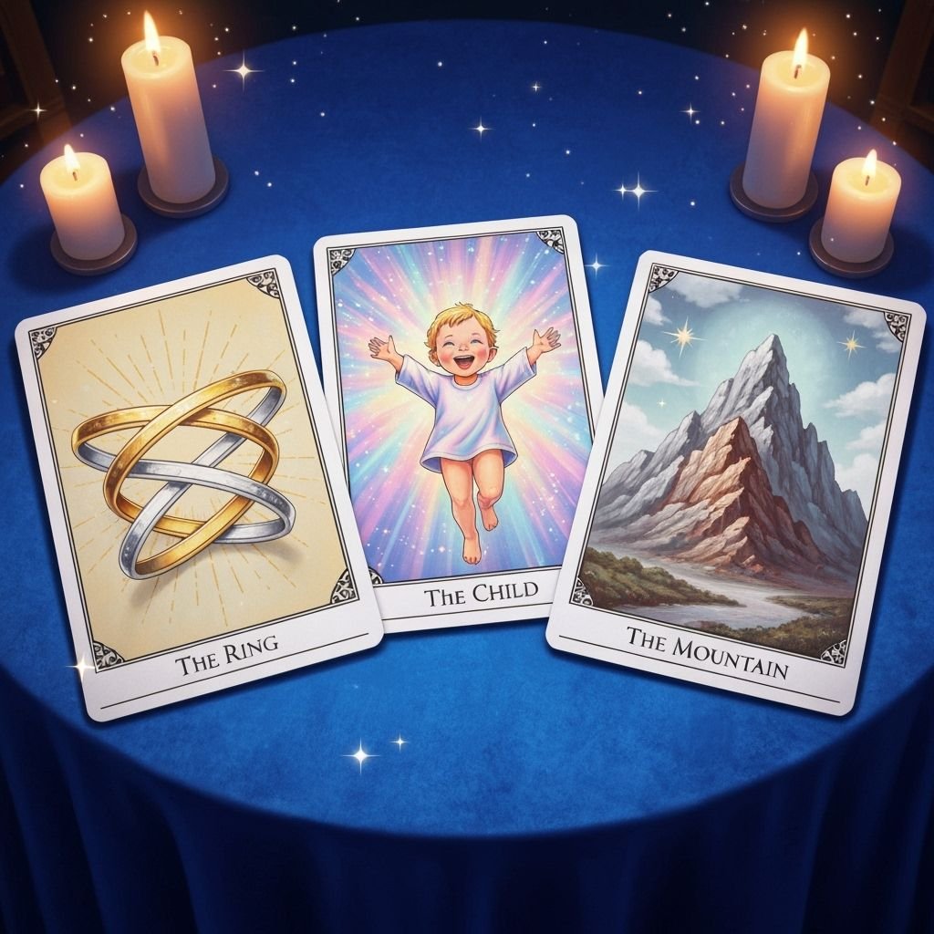 bbb_ooo69311's tweet photo. "💍👶⛰️ Lenormand-Dreierlegung: Ring, Kind, Berg ⛰️👶💍" - made with @NightCafeStudio 

https://t.co/DY2J2zK0a8

#aiart #nightcafe #digitalart https://t.co/DY2J2zK0a8 https://t.co/c0cX7bAplQ