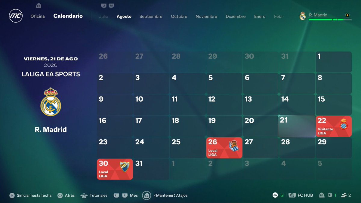 FIFAntastic's tweet photo. 🚀 Cómo conseguir 1.200 puntos de temporada en menos de una hora en #FC27:

1️⃣ Entrad en Carrera de mánager y empezad una nueva partida en modo Original.
2️⃣ En Opciones de partido: Duración de 3 minutos y dificultad Debutante.
3️⃣ Simulad hasta el inicio de liga.
4️⃣ Jugad 5 partidos en esa misma carrera.

✅ Da igual el club que elijáis y el resultado de los partidos.