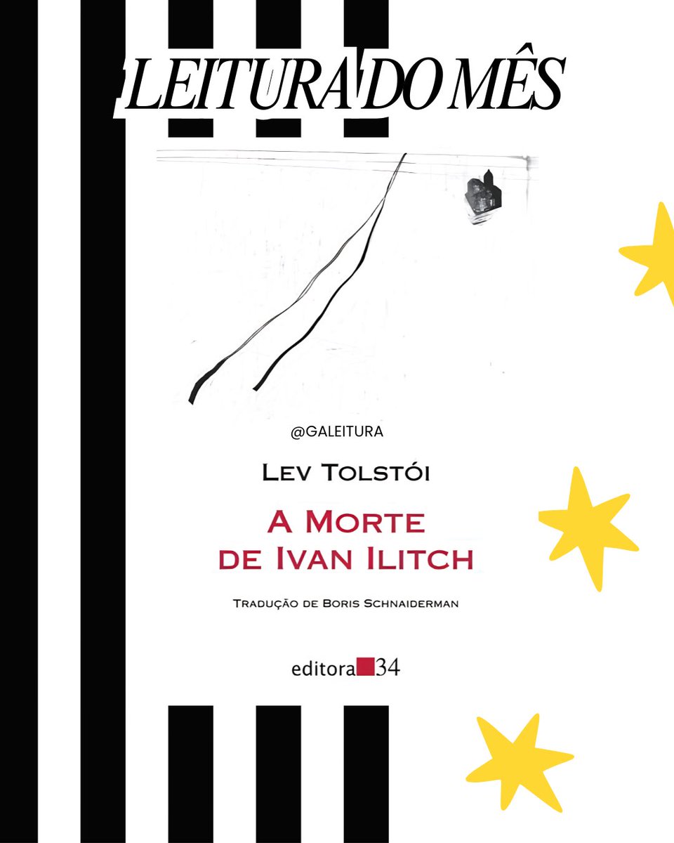 galeitura's tweet photo. 🐔📚 A primeira leitura do Galeitura já foi escolhida!

Em setembro, vamos ler A Morte de Ivan Ilitch, de Liev Tolstói.

E você não precisa estar no grupo para participar. É só acompanhar o calendário, pegar seu livro e ler com a gente. https://t.co/yV3yUrdRl5