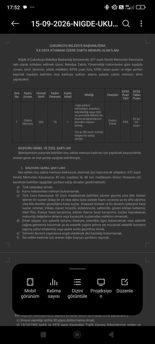 Ahmetefendnf's tweet photo. @edipuzen Niğde Çukurkuyu belediyesi kişiye özel alım açmış sizden ricam bunu kamuoyuna paylaşıp alımı iptal ettirmeniz. Bunu yapanlar diğer Dünya'da nasıl hesap verecek, sözde vatanseverler bunlar varya o kadar düşman ki bu ülkeye teröristlerden daha fazla zararları var bu ülkeye. https://t.co/0zjK2BrovJ