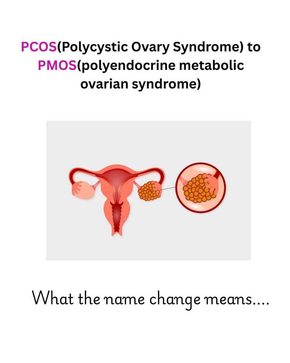 BintiFilia's tweet photo. In honor of #PMOSawarenessmonth, let's demystify why it was necessary to change its name from #PCOS to #PMOS
#WomensHealth #reproductivehealth #ReproductiveHealthAwareness https://t.co/nBBpkEXEGL