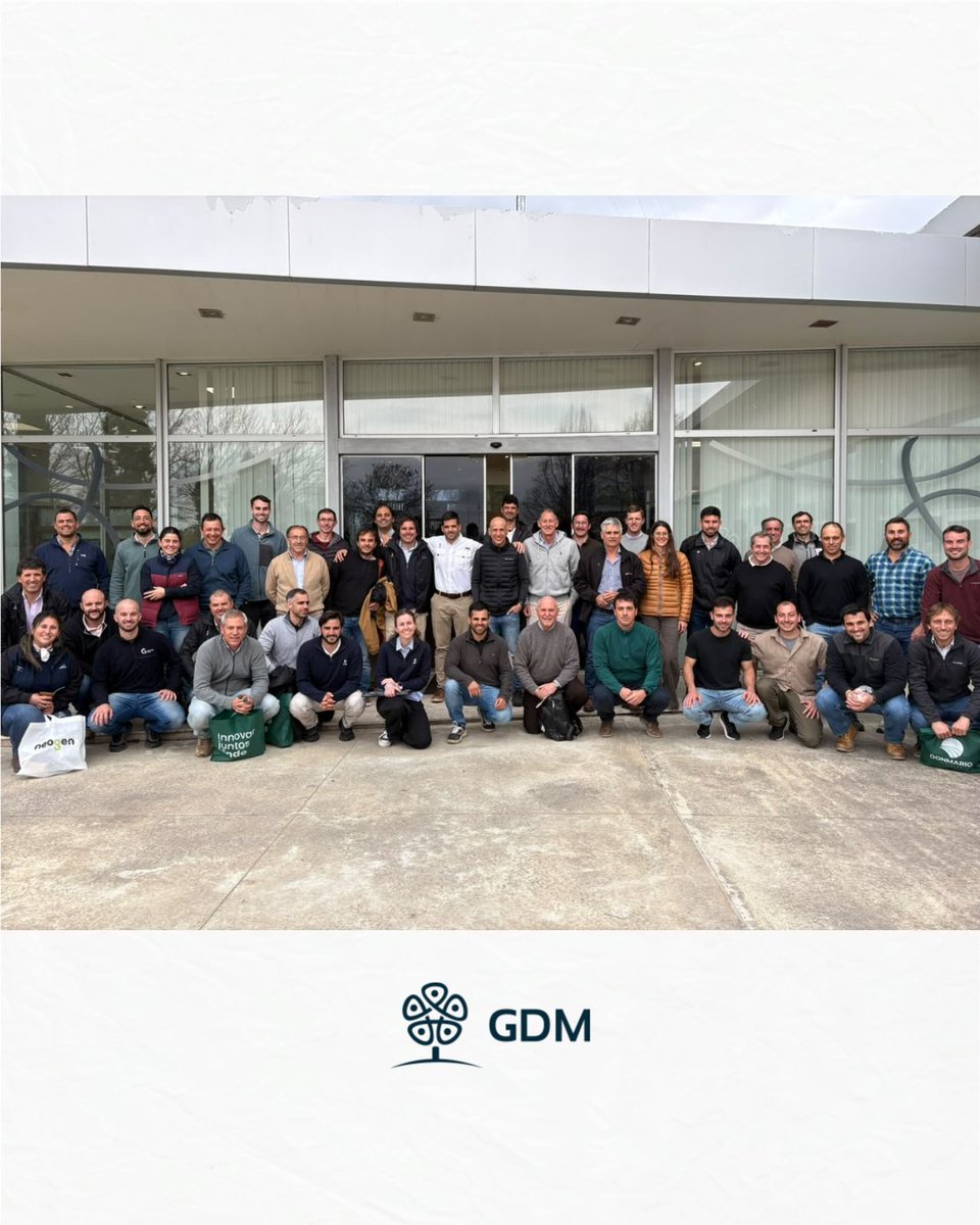 GDMSeeds's tweet photo. Llevamos a cabo en Chacabuco una nueva Jornada INTER (Intercambio Técnico con Referentes) de Soja, que reunió a 43 asistentes. https://t.co/nb8JfipKbF