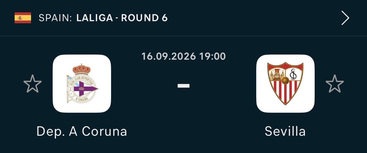 ProfitHustlers's tweet photo. LaLiga ⚽️

🇪🇸 Dep. A Coruna vs 🇪🇸 Sevilla
Both Teams to Score -122

Hit 𝐋𝐈𝐊𝐄 - if you‘re 𝐓𝐀𝐈𝐋𝐈𝐍𝐆 ! ❤️ https://t.co/XWW9phMWnA