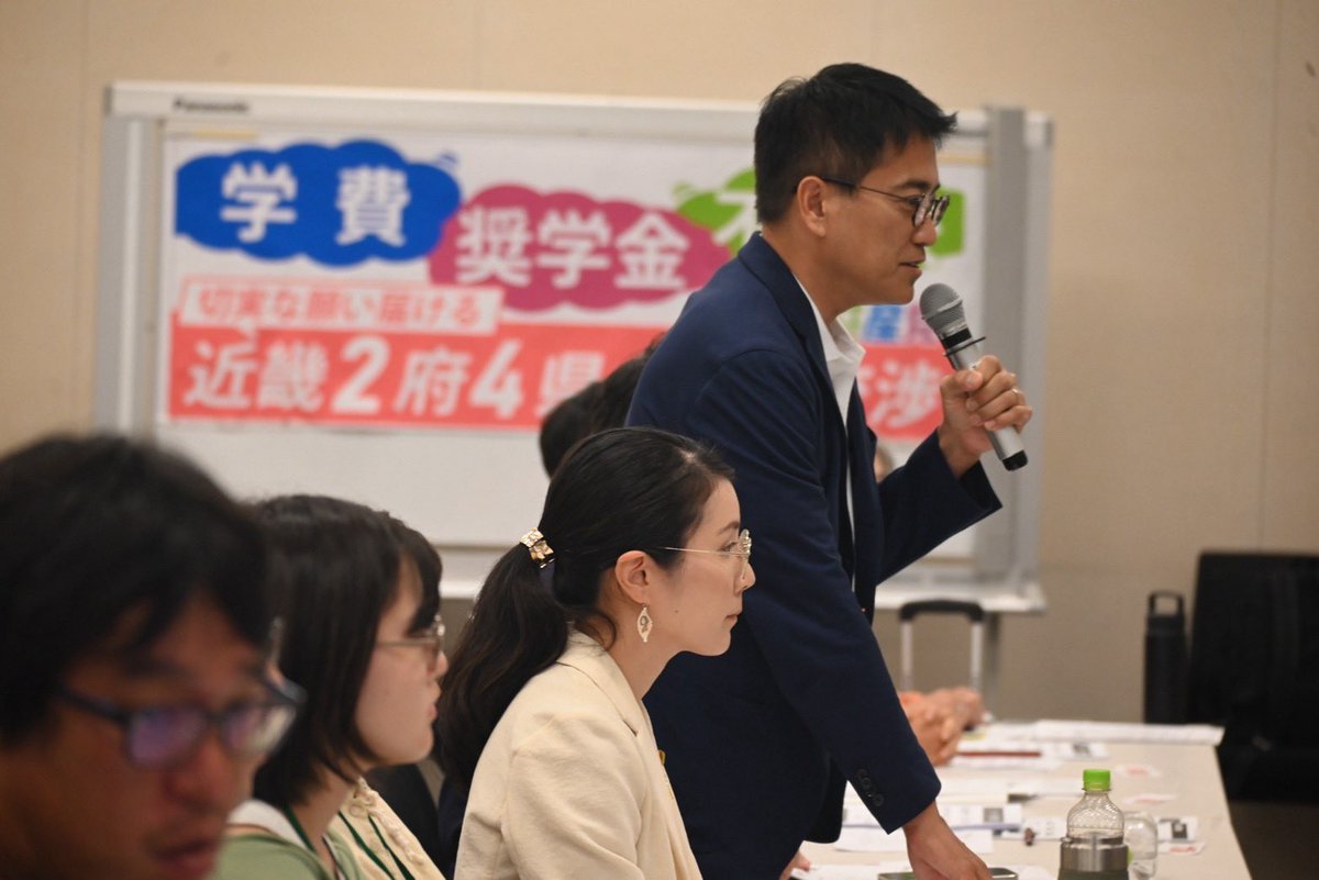辰巳コータロー衆議院議員もあいさつ