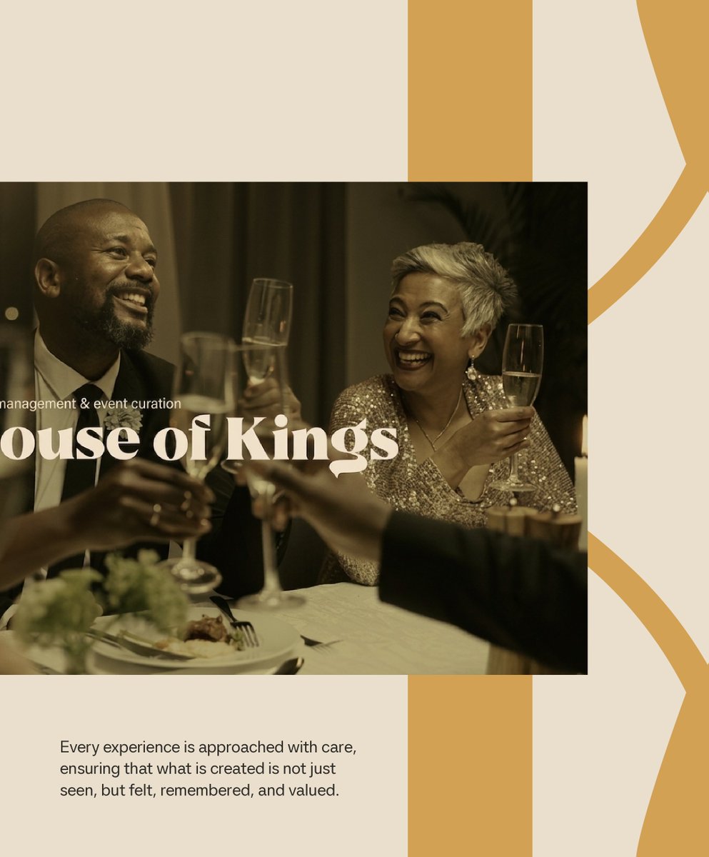 thebambuagency's tweet photo. We built this visual system around the idea of the kingmaker. From the monogram and typography to the colour palette and brand applications, every detail was designed to feel refined, recognisable and consistent wherever the brand shows up.

#visualidentity https://t.co/WaUhe5wiQQ