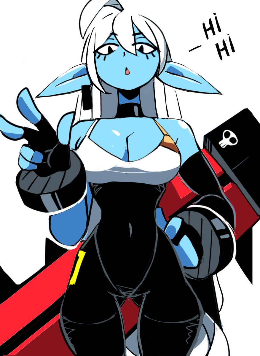 Reddymarts's tweet photo. [OC] Mercenary Neo-Elf, Azura https://t.co/iO58SazX6w