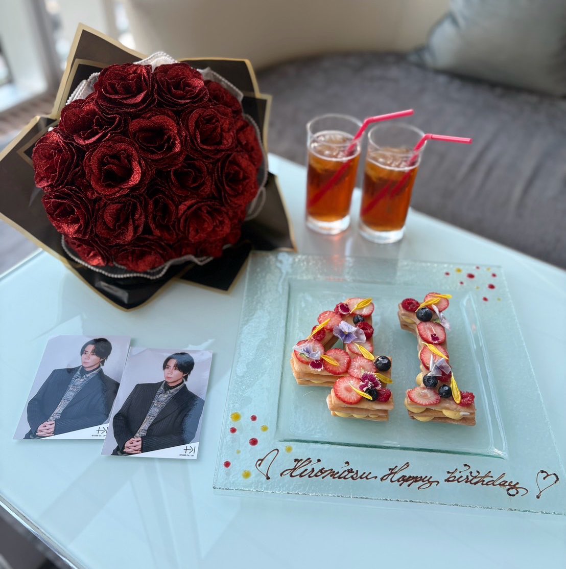 1632hm_'s tweet photo. 北山くんお誕生日おめでとう🎂 
忙しい中、いつもたくさんの幸せを届けてくれてありがとう🥲休める時はちゃんと休んでね💤幸せを感じる瞬間のほんの一部になれたら嬉しいし、誰よりも幸せでいて欲しいな🙂‍↕️ずっとだいすき💘
#北山宏光誕生日2026 #北山宏光_HBD #北山宏光 #北山宏光誕生祭2026 https://t.co/utULO6CQwG