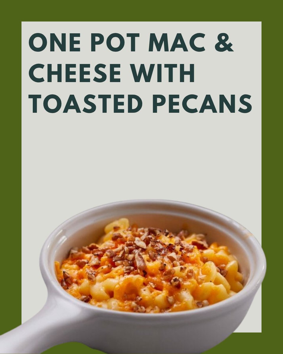 GPGA_'s tweet photo. What's better than mac &amp; cheese? Mac &amp; cheese with pecans on top!

#EatMorePecans https://t.co/ByRmnS2lE2