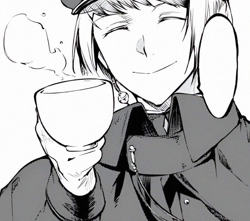 AUSTEREFANG's tweet photo. would  the ⠀𝒓ead͟er ⠀like  to  join  him  for  a  coffee.ᐣ ⠀⠀ ＊⠀⠀┄━ ⠀⠀ 😁 https://t.co/0s2wxtqKyy