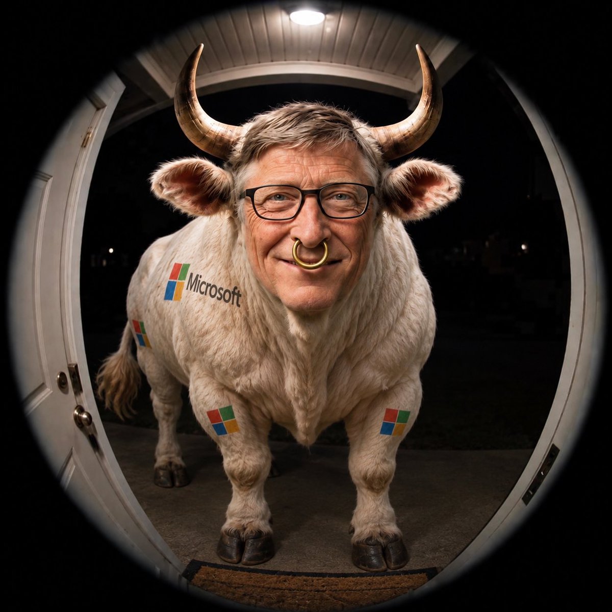 BullGates2026's tweet photo. A guy opens his door and gets shot, and you think that of me? 

No. I am the one who knocks. https://t.co/Mim87LS24m