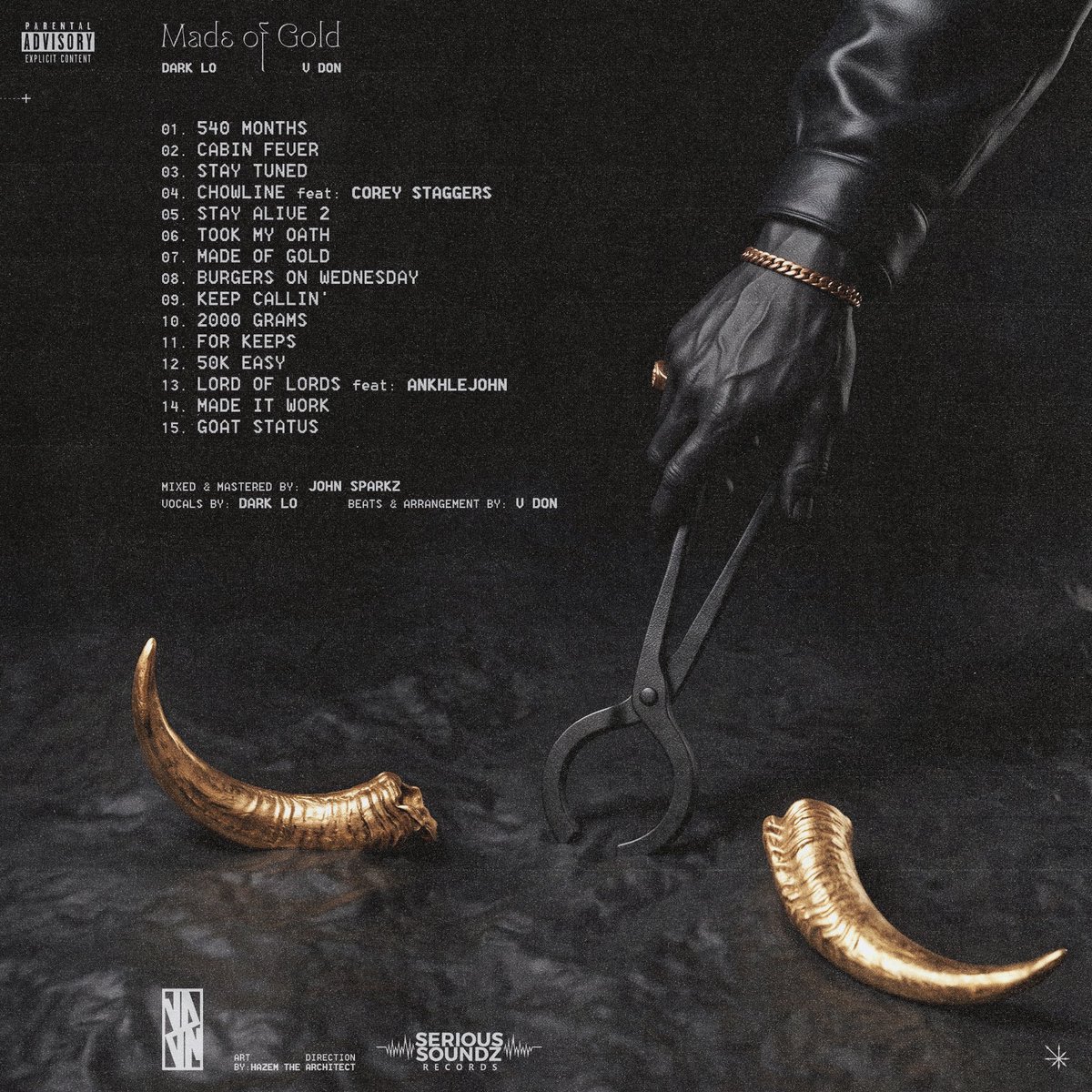 VDONSOUNDZ's tweet photo. WE HAD TO SPIN BACK WITH A FEW MORE FOR YALL (( MADE OF GOLD )) DELUXE ‼️AVAILABLE AT MIDNIGHT 🐐🏆🐐🏆 https://t.co/qdRyIuilGj