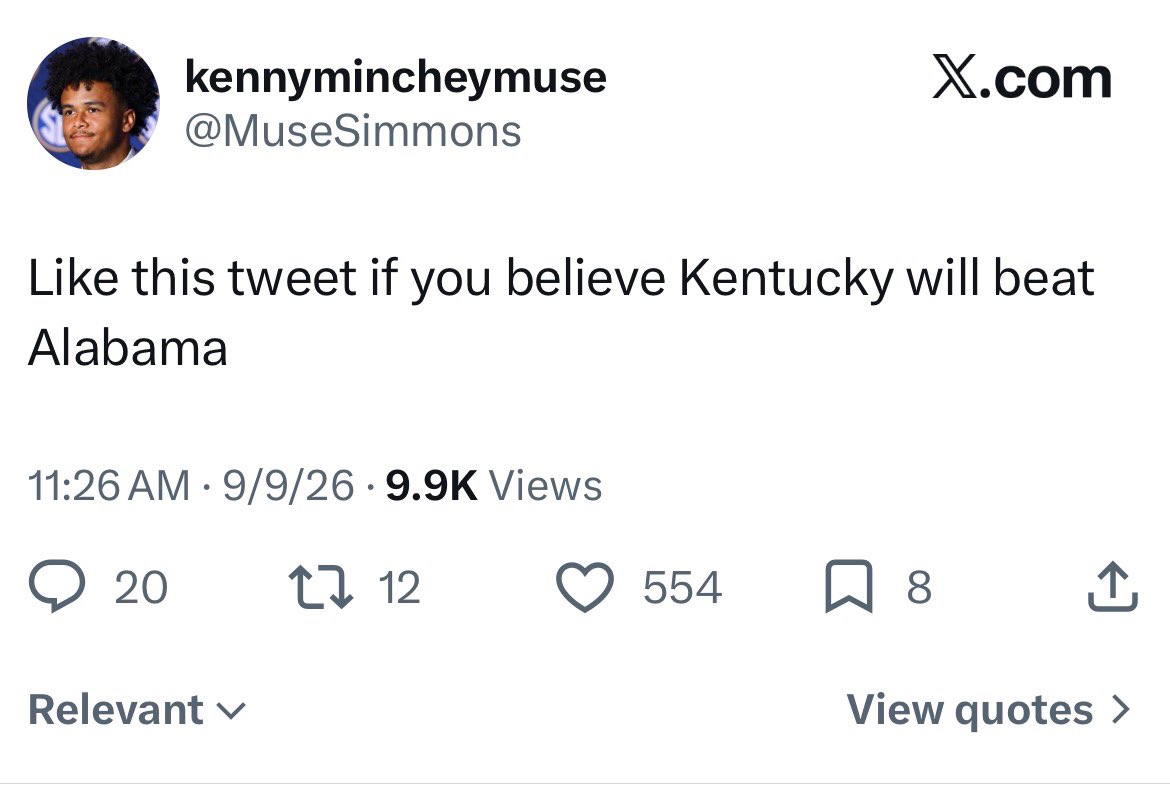 ChrisBellisHim's tweet photo. @MuseSimmons Just give it up bro🤣 https://t.co/vFCcjIUKS2