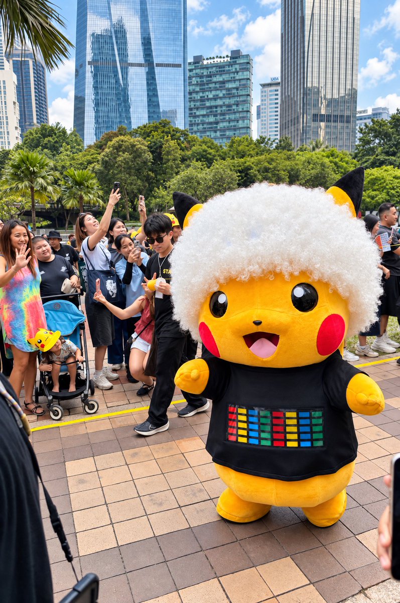 windkoh's tweet photo. PokéXciting! Happy Malaysia Day! 🇲🇾
Probably the best Pokémon event I have ever been to!
Everywhere I looked, people were friendly with each other. People naturally organised themselves into queues to take photos with the Pokémon. During the parade, everyone stood side by side, waited patiently and enjoyed the show. Strangers greeted each other, smiled, chatted, and even helped one another take photos.
Two days at KLCC Park with a SUPER huge crowd, and what I saw really made me proud.
So many people. So many different backgrounds. All sharing the same happy moment.
This is the Malaysia I know. 🇲🇾
Sometimes we forget how well Malaysians actually live together. Then you see a moment like this.
Parents bringing their kids. Young and old. Malay, Chinese, Indian. Fans and even non-fans.
It didn’t matter who you were. We were just Malaysians having fun.
We live together. We makan together. We celebrate together. And we caught Pokémon together!
Maybe Pokémon really can unite everyone. 😂
Seeing KLCC filled with so many happy faces reminded me how much I love moments like this.
This is the Malaysia I want my friends from other countries to see.
Once again, I’m proud to be Malaysian. And after 10 years, still proud to be a Pokémon GO Trainer.
Love you, Malaysia. 🇲🇾 Love you, my Pokémon!
Thanks for always giving me such great memories.
Gotta catch ’em all! ❤️