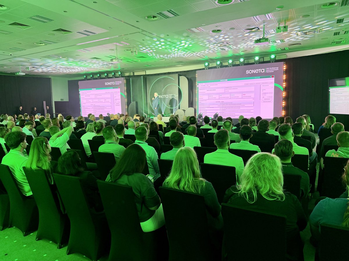 BPXGLOBAL's tweet photo. 📍 We’re at the Soneta Partner Conference 2026!
BPX is joining this year’s conference – a great opportunity to exchange knowledge, discuss the latest developments around enova365 and connect with experts from across the partner ecosystem.
See you at the conference! 👋
#BPX https://t.co/yhejP9lKSr